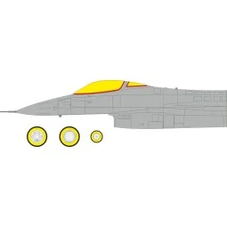 F-16CJ Block 50 Tface for Tamiya, 1/48 - Eduard Accessories EX1180