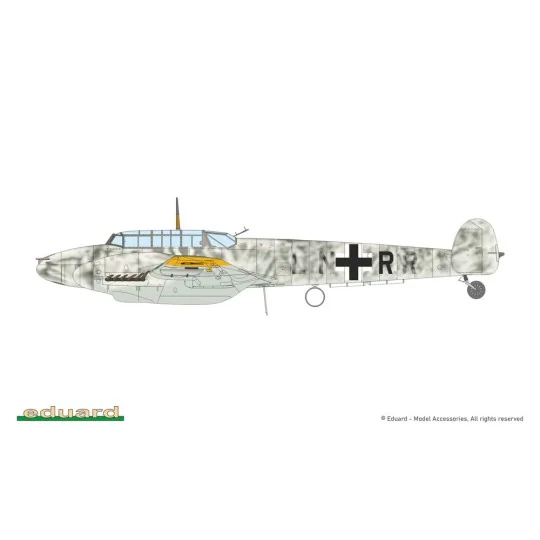 Bf 110F, 1/72 - Eduard Plastic Kits 7084