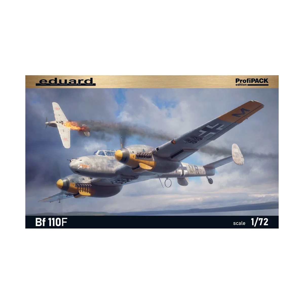 Bf 110F, 1/72 - Eduard Plastic Kits 7084
