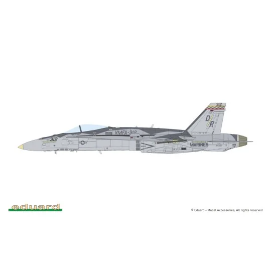 HORNET LEGACY, 1/48 - Eduard Plastic Kits 11195