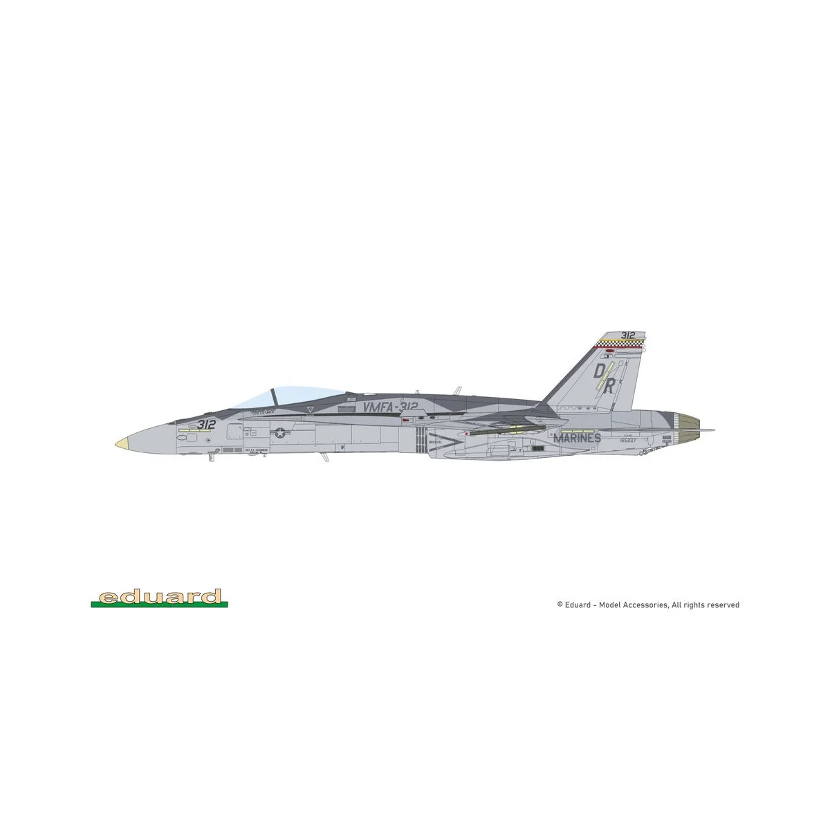 HORNET LEGACY, 1/48 - Eduard Plastic Kits 11195