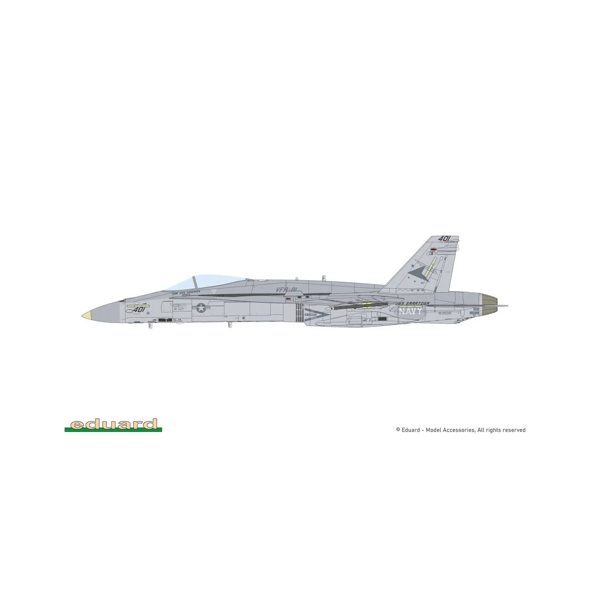 HORNET LEGACY, 1/48 - Eduard Plastic Kits 11195