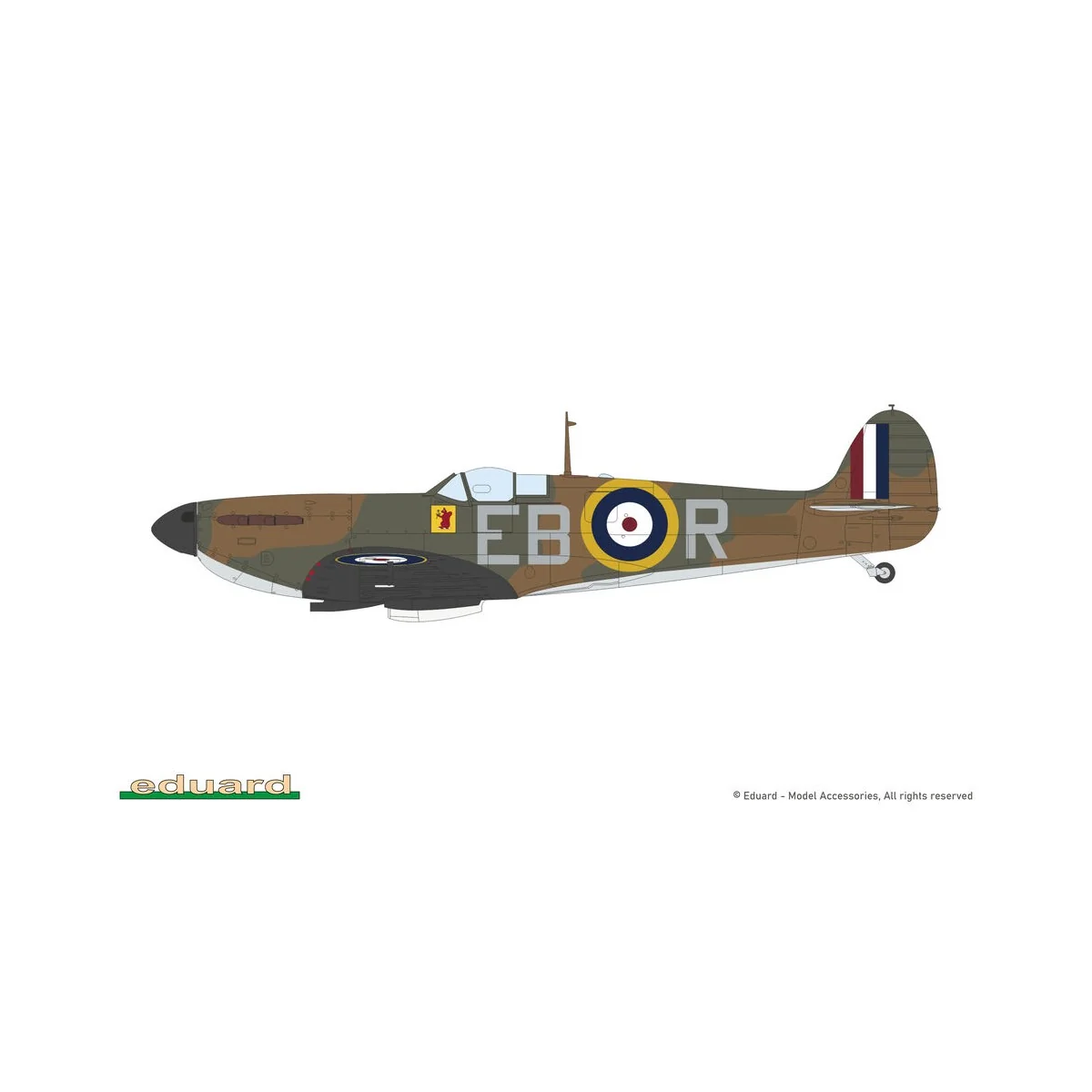 BATTLE of BRITAIN SPITFIRE Mk.I, 1/48 - Eduard Plastic Kits 11197