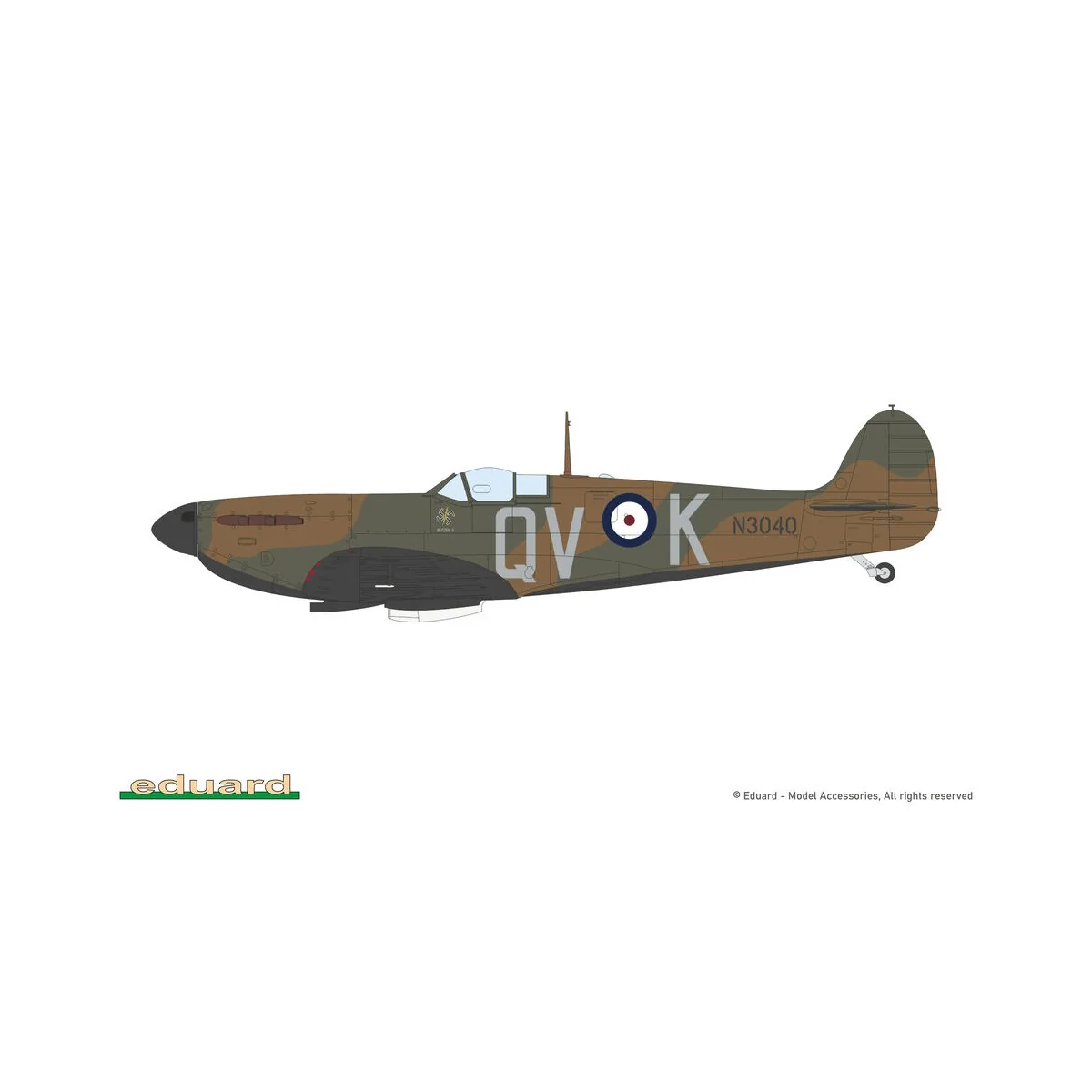 BATTLE of BRITAIN SPITFIRE Mk.I, 1/48 - Eduard Plastic Kits 11197
