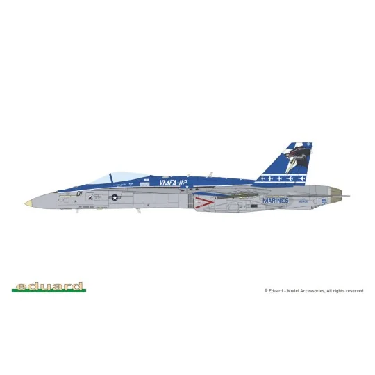 HORNET LEGACY, 1/48 - Eduard Plastic Kits 11195
