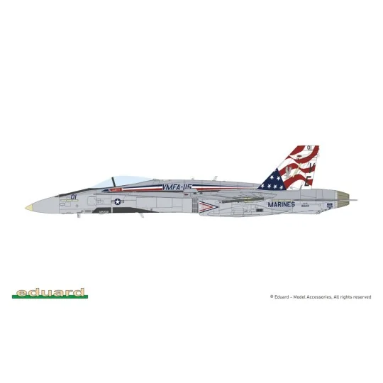 HORNET LEGACY, 1/48 - Eduard Plastic Kits 11195