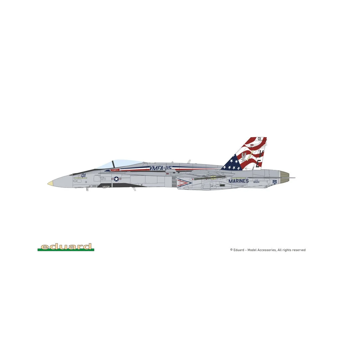 HORNET LEGACY, 1/48 - Eduard Plastic Kits 11195