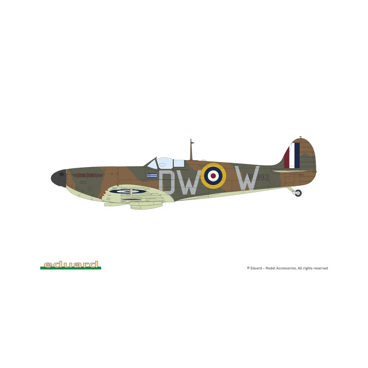 BATTLE of BRITAIN SPITFIRE Mk.I, 1/48 - Eduard Plastic Kits 11197