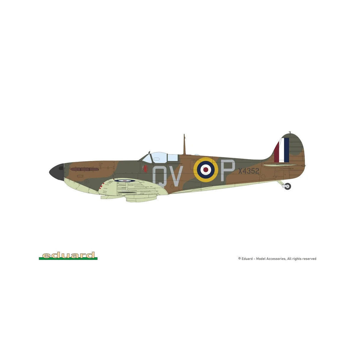 BATTLE of BRITAIN SPITFIRE Mk.I, 1/48 - Eduard Plastic Kits 11197