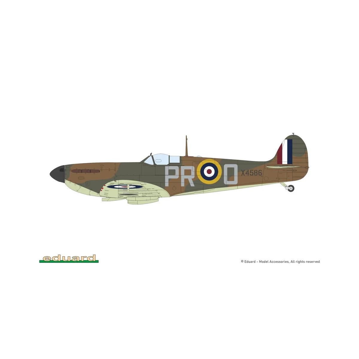 BATTLE of BRITAIN SPITFIRE Mk.I, 1/48 - Eduard Plastic Kits 11197