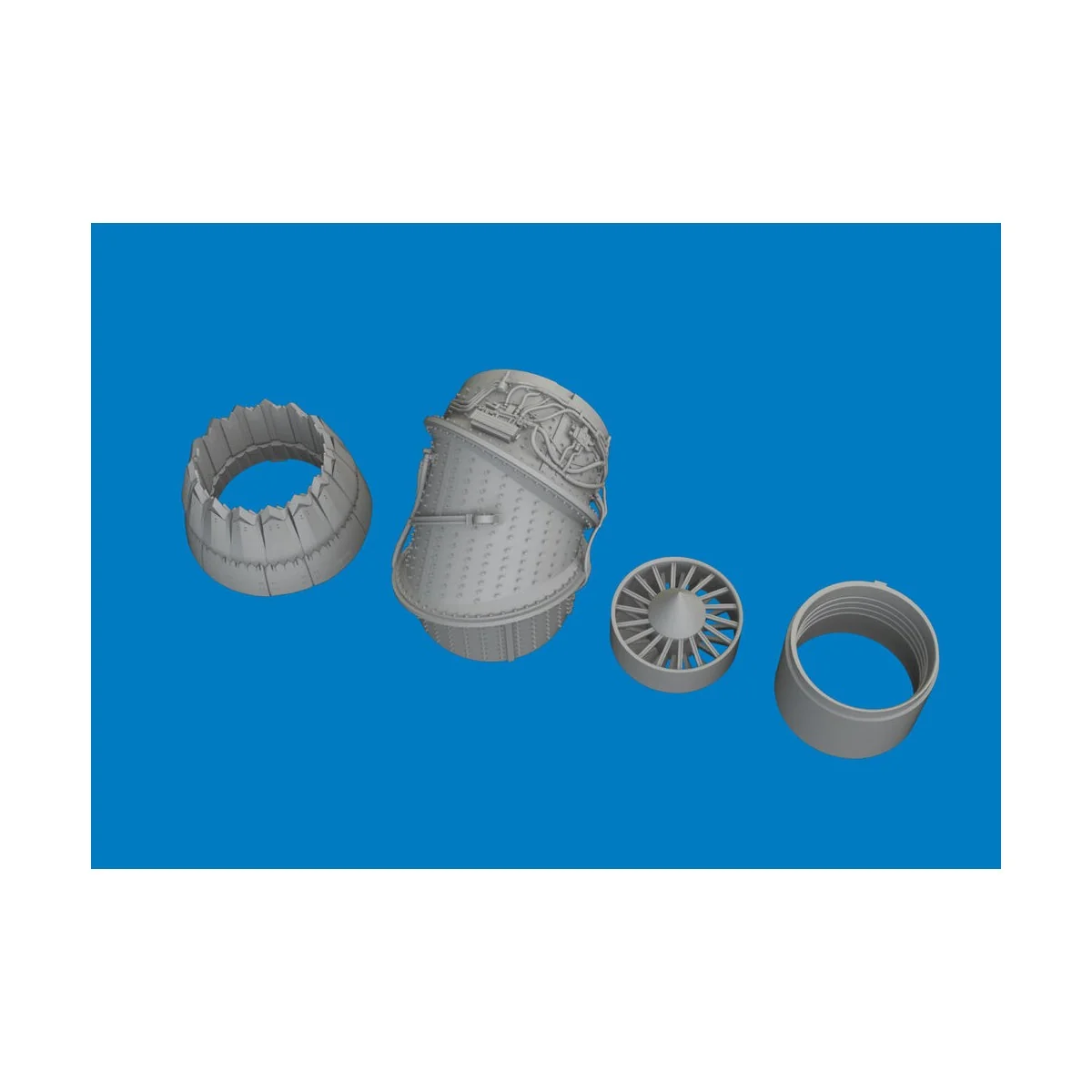 F-35B exhaust nozzle PRINT 1/72 for Tamiya, 1/72 - Eduard Accessori...