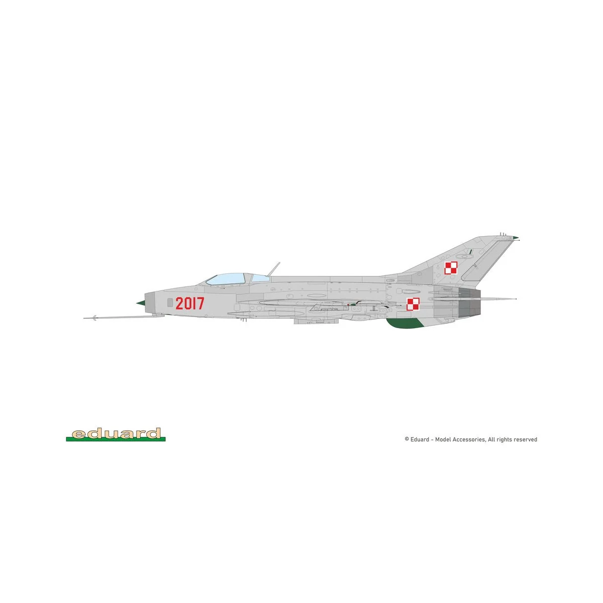 MiG-21F-13, 1/48 - Eduard Plastic Kits 84213