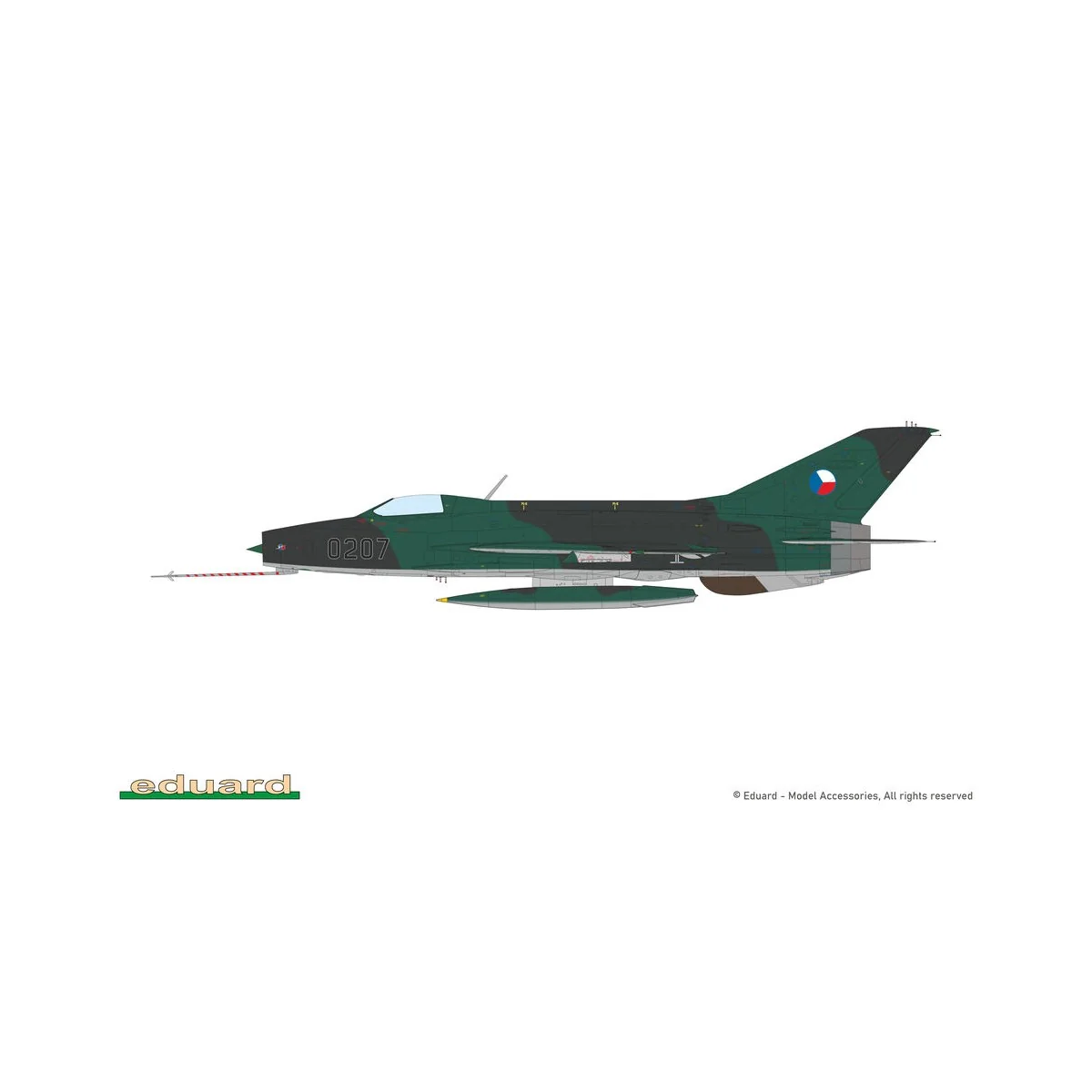 MiG-21F-13, 1/48 - Eduard Plastic Kits 84213