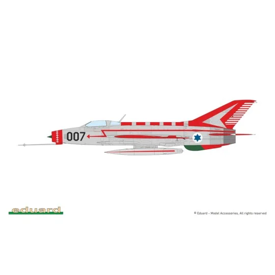 MiG-21F-13, 1/48 - Eduard Plastic Kits 84213