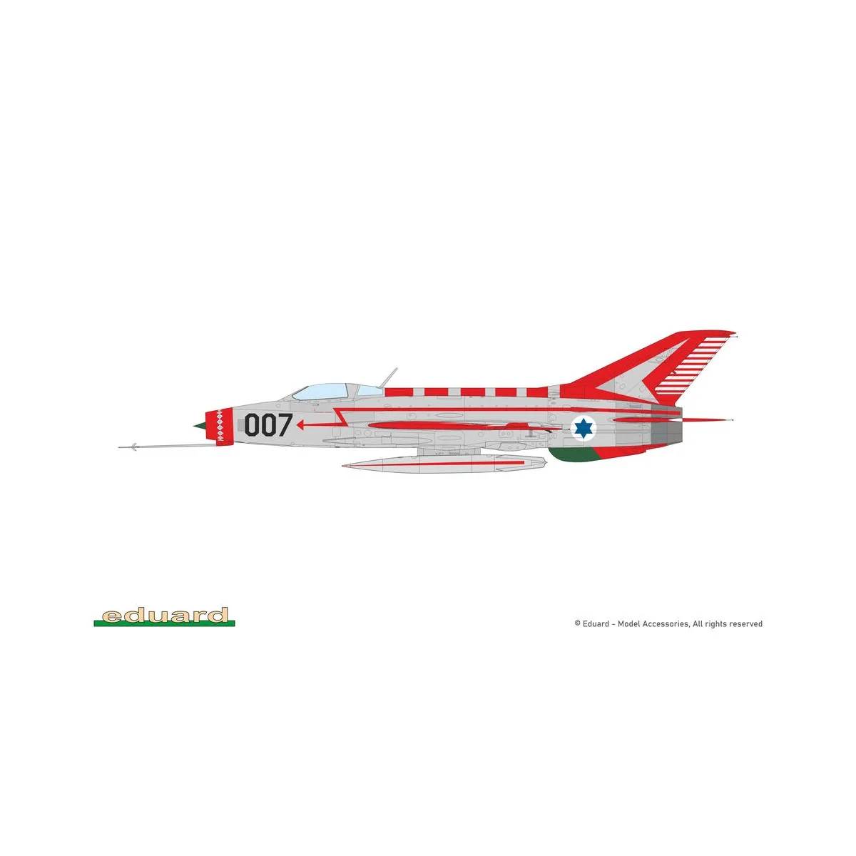 MiG-21F-13, 1/48 - Eduard Plastic Kits 84213