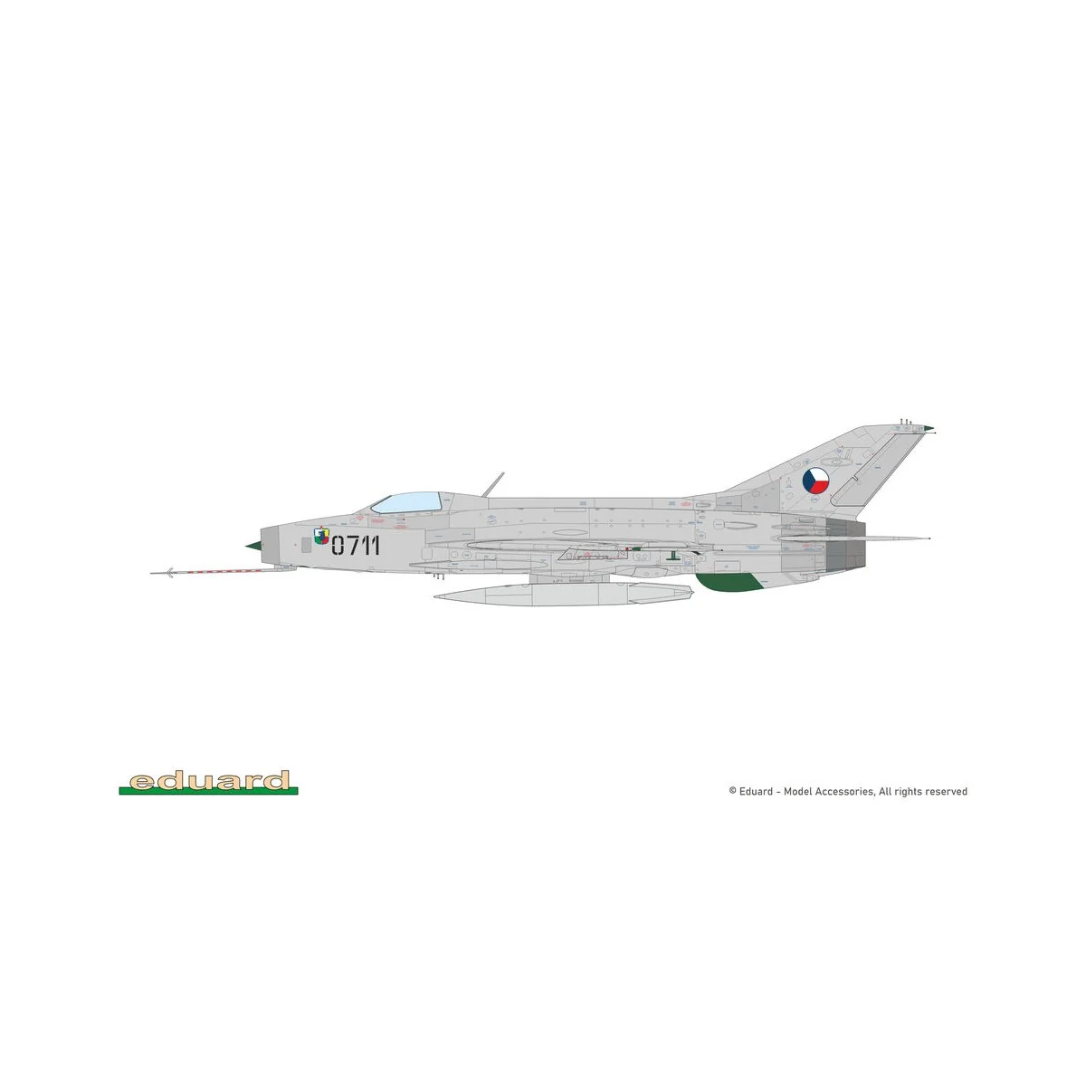 MiG-21F-13, 1/48 - Eduard Plastic Kits 84213