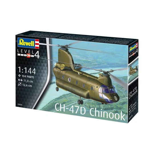 CH-47D Chinook, 1/144 - Revell 03825