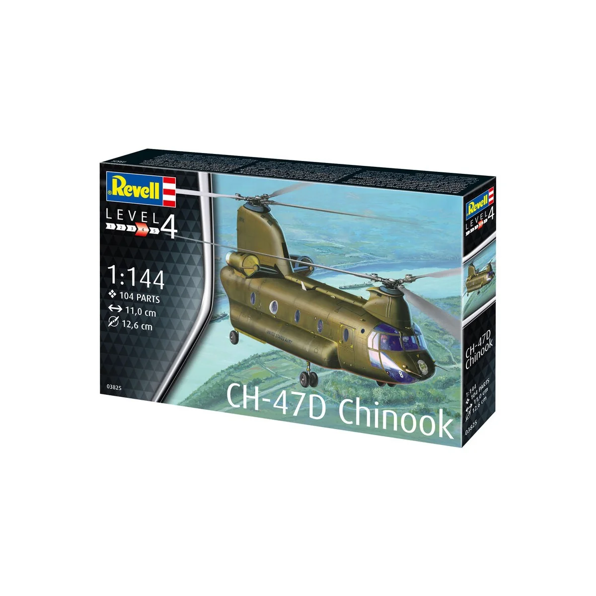 CH-47D Chinook, 1/144 - Revell 03825