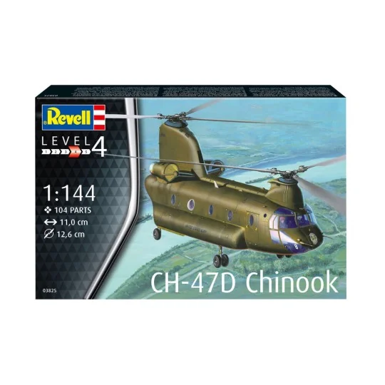 CH-47D Chinook, 1/144 - Revell 03825
