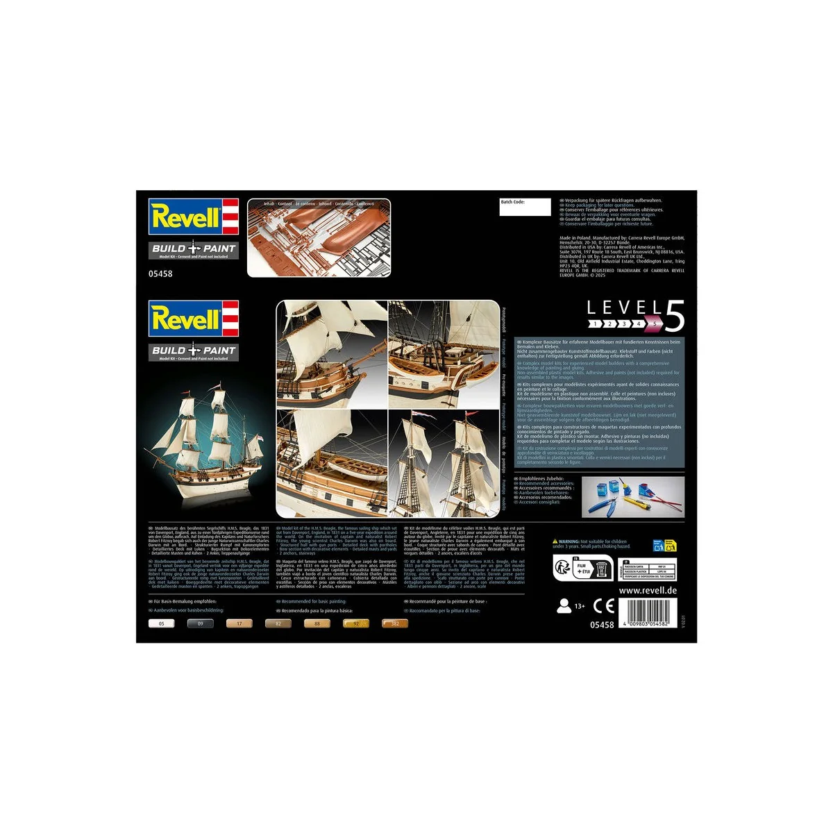 HMS Beagle, 1/96 - Revell 05458