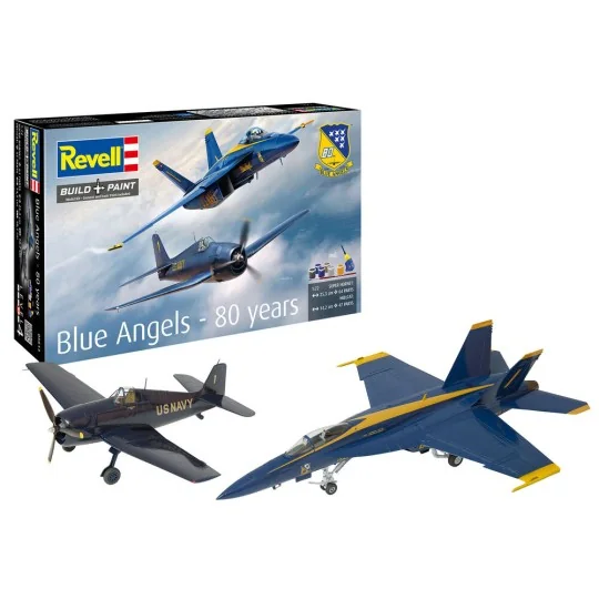 Geschenkset Blue Angels - 80 Jahre, 1/72 - Revell 05613
