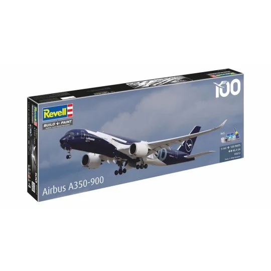 Geschenkset A350-900 - Lufthansa 100years, 1/144 - Revell 05612