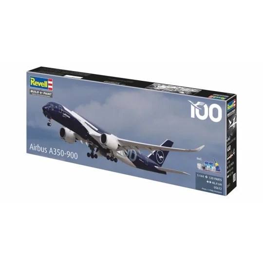 Geschenkset A350-900 - Lufthansa 100years, 1/144 - Revell 05612
