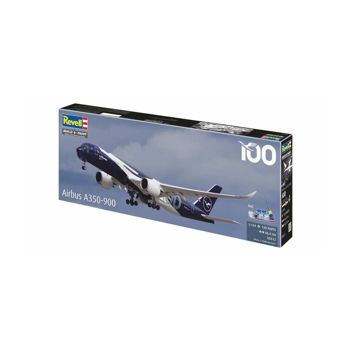 Geschenkset A350-900 - Lufthansa 100years, 1/144 - Revell 05612