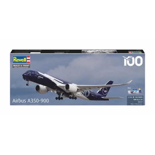 Geschenkset A350-900 - Lufthansa 100years, 1/144 - Revell 05612