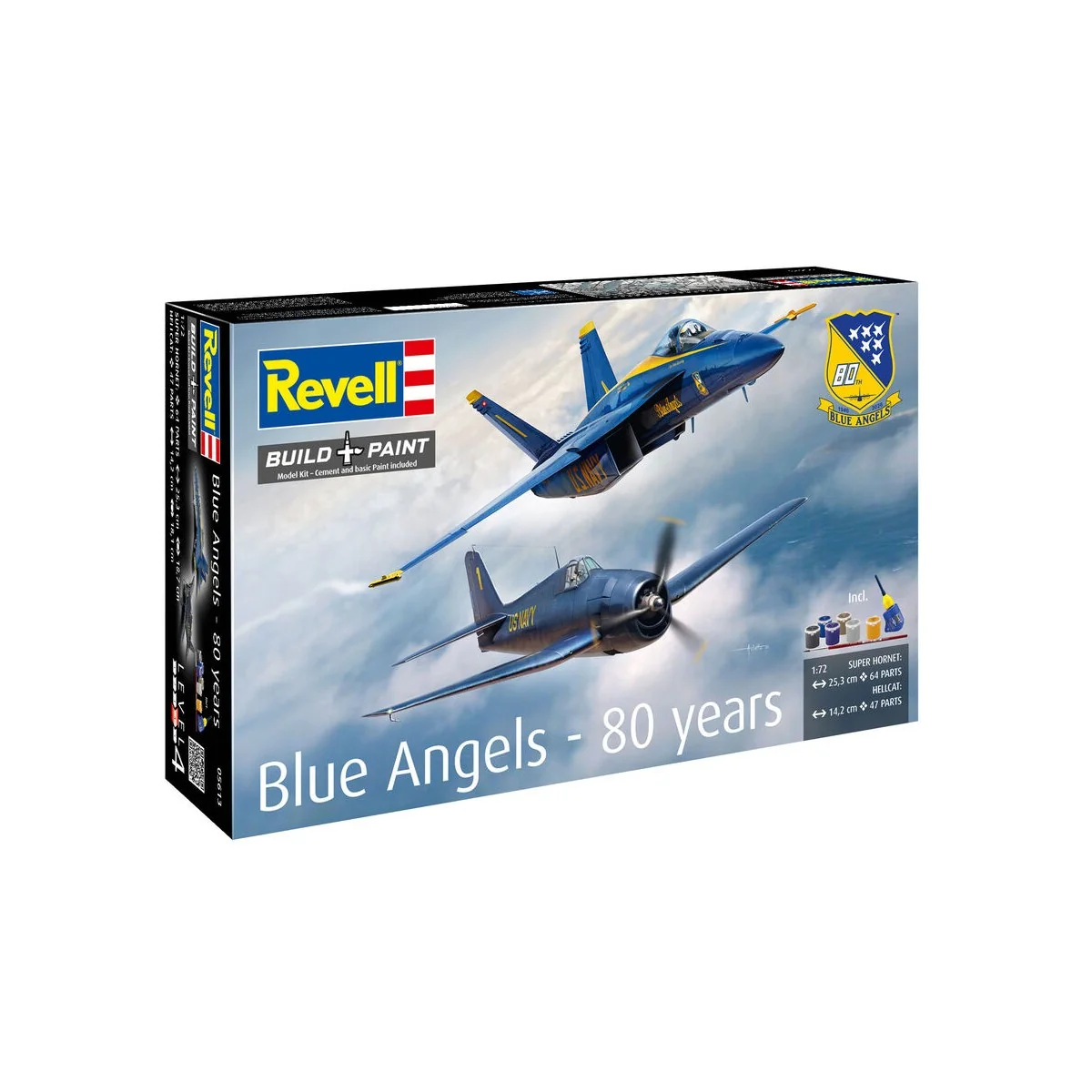 Geschenkset Blue Angels - 80 Jahre, 1/72 - Revell 05613