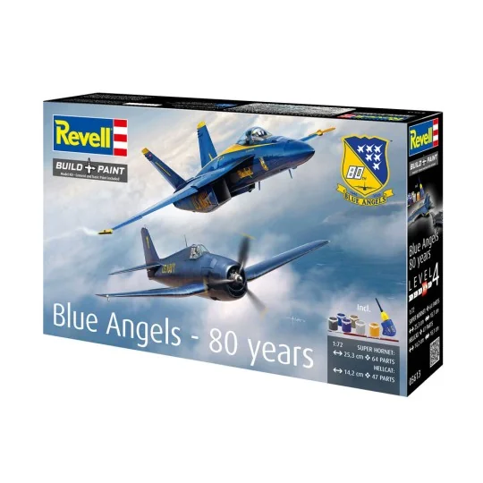 Geschenkset Blue Angels - 80 Jahre, 1/72 - Revell 05613