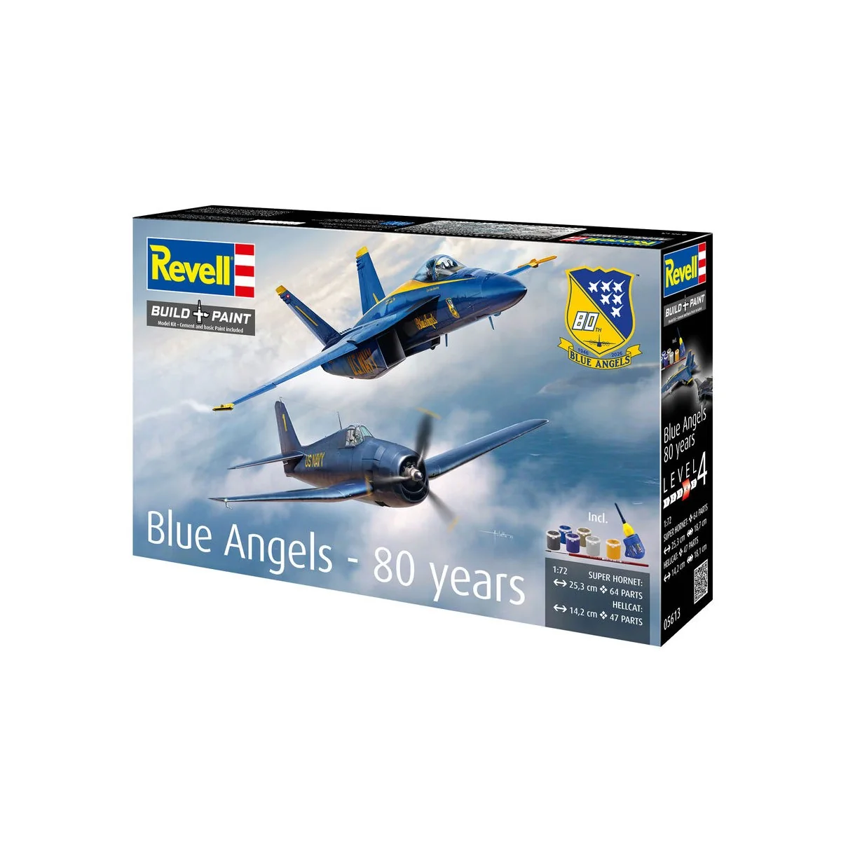 Geschenkset Blue Angels - 80 Jahre, 1/72 - Revell 05613