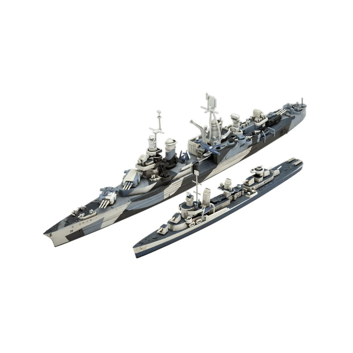 Pacific Warriors (USS Fletcher & USS Indianapolis), 1/700 - Revell ...