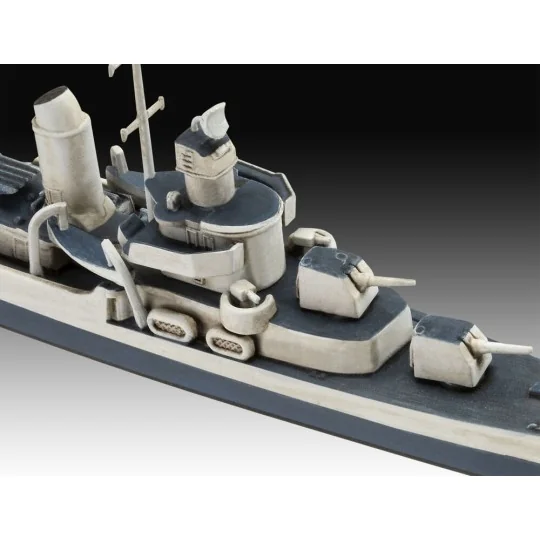 Pacific Warriors (USS Fletcher & USS Indianapolis), 1/700 - Revell ...