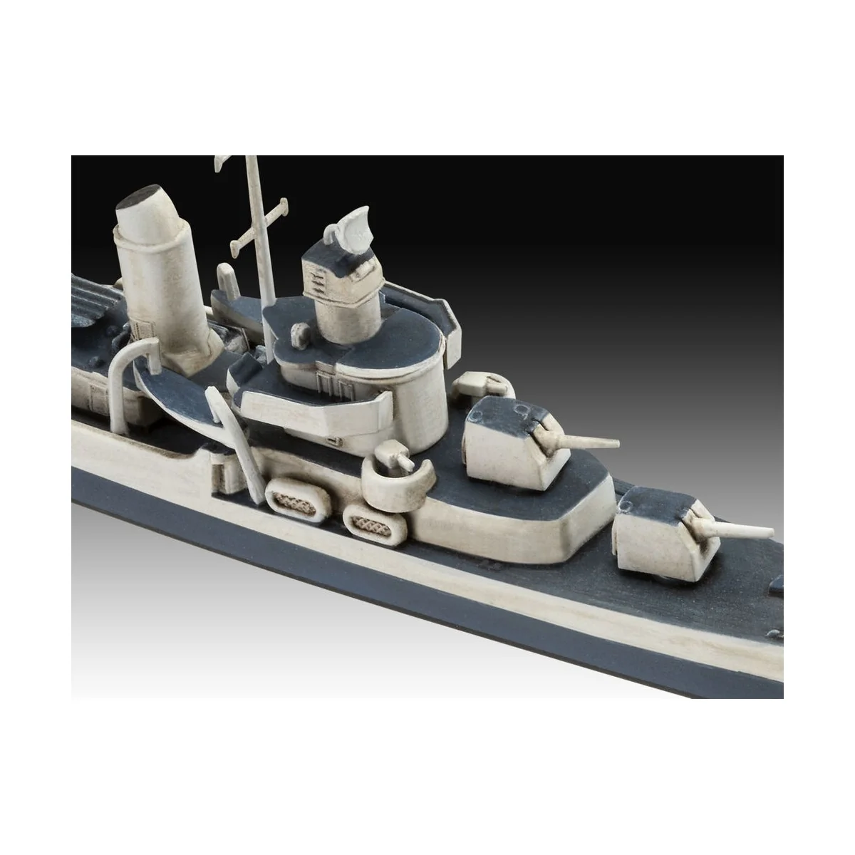 Pacific Warriors (USS Fletcher & USS Indianapolis), 1/700 - Revell ...