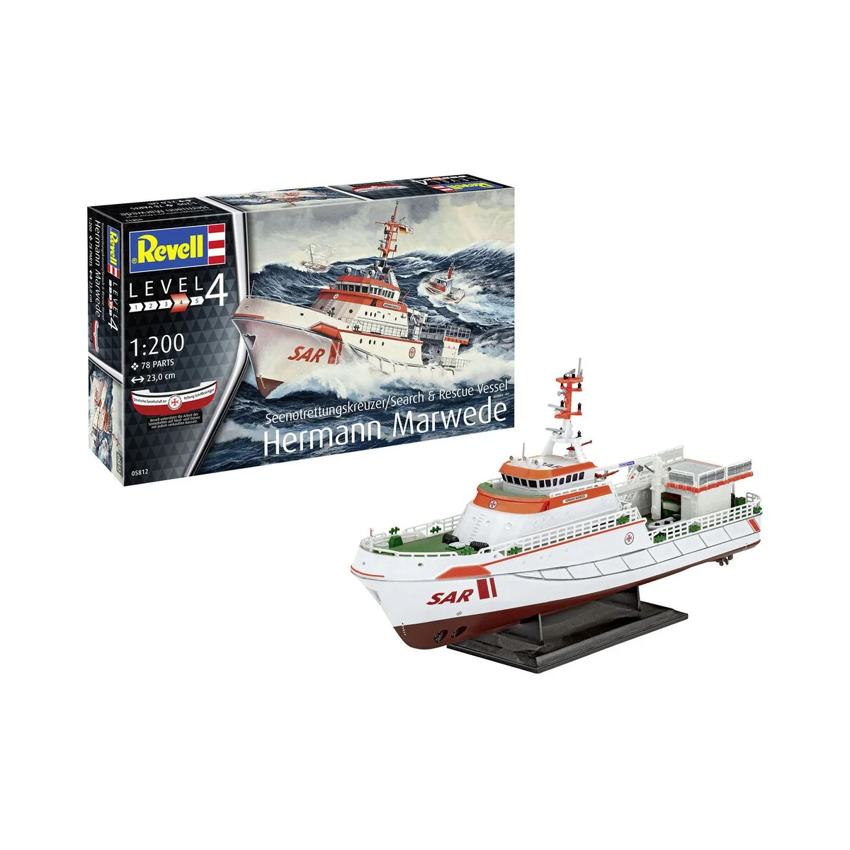 Hermann Marwede, 1/200 - Revell 05812