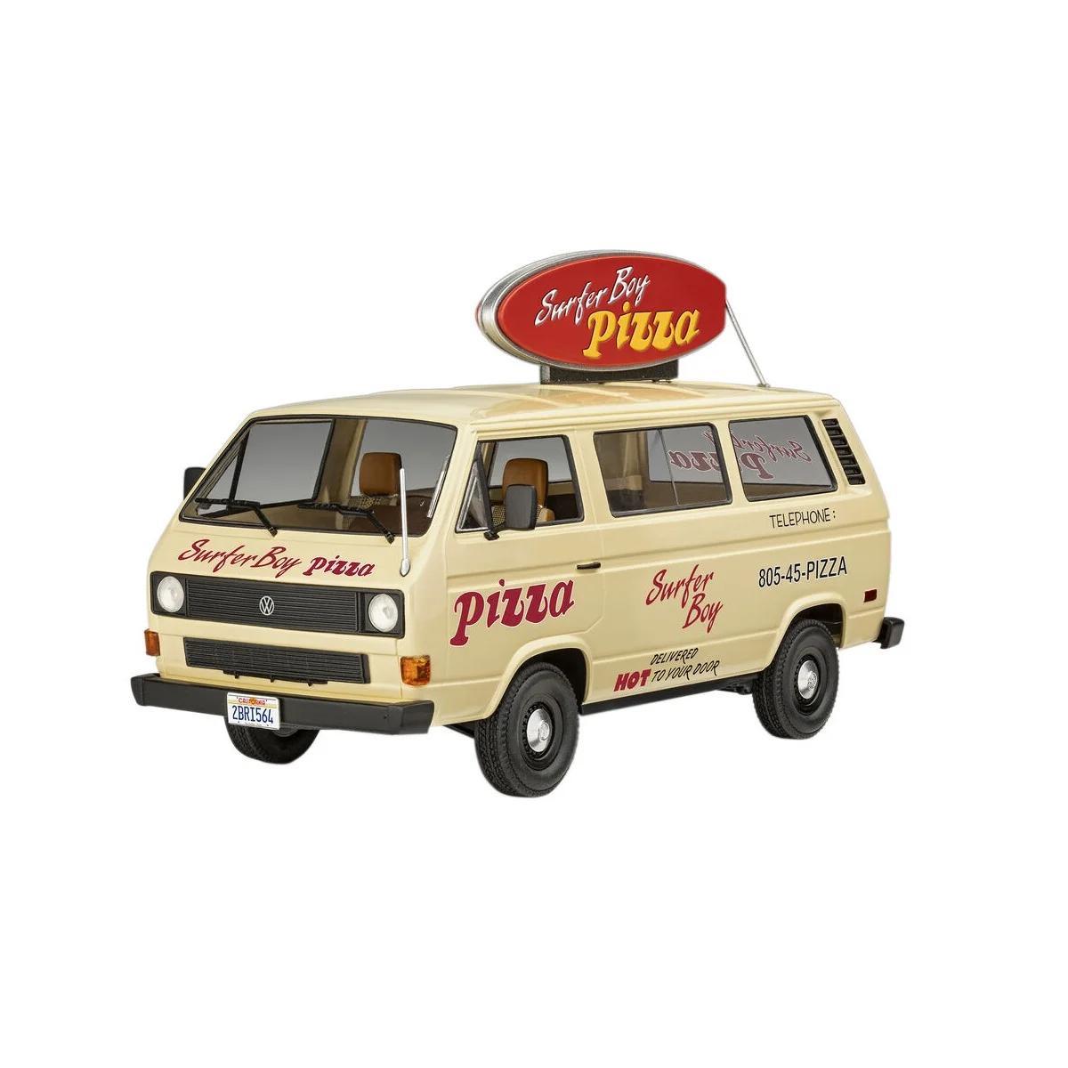 Stranger Things VW T3 Bus Surfer Boy, 1/25 - Revell 07725