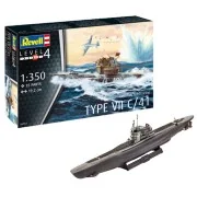 German Submarine Type VII C/41, 1/350 - Revell 05154