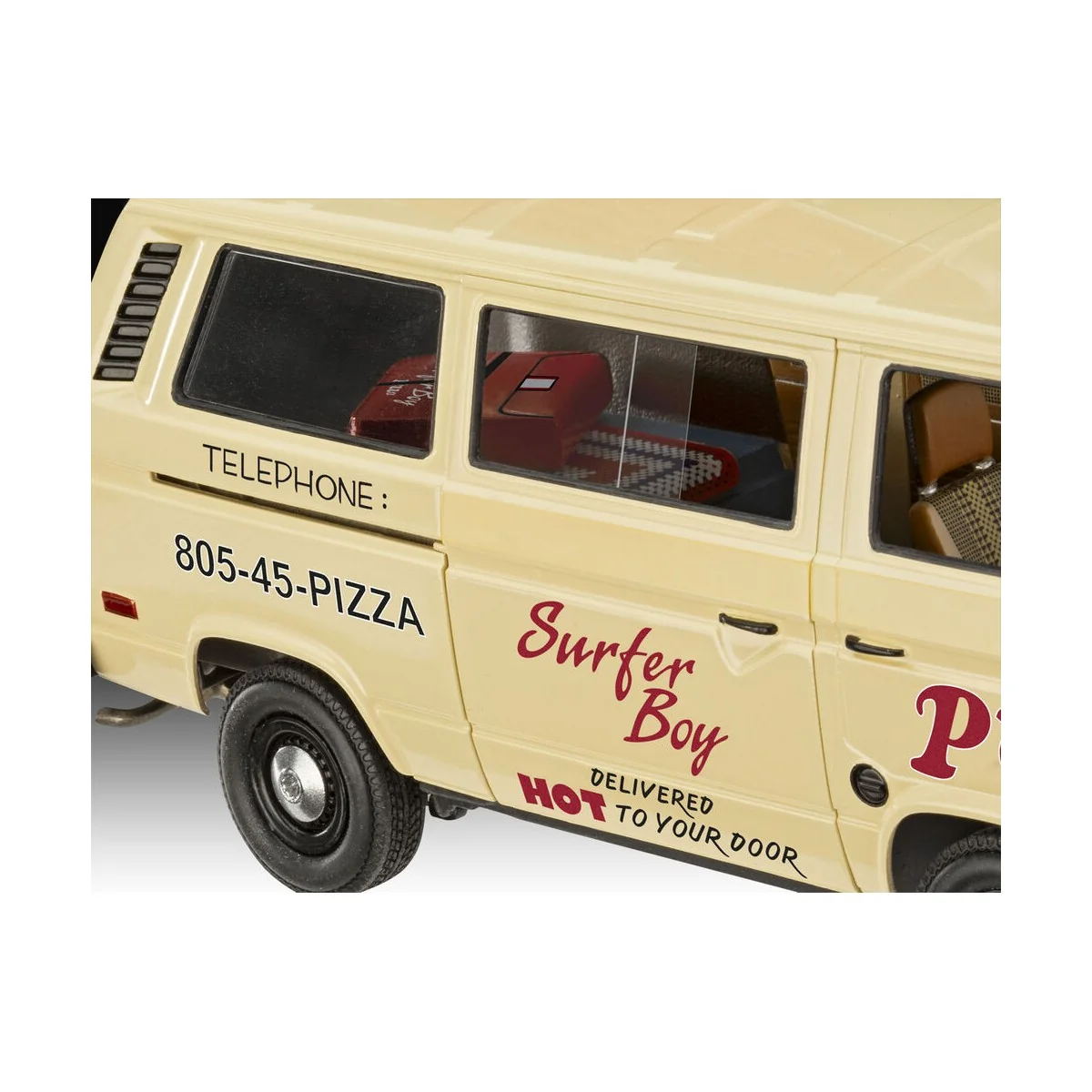 Stranger Things VW T3 Bus Surfer Boy, 1/25 - Revell 07725