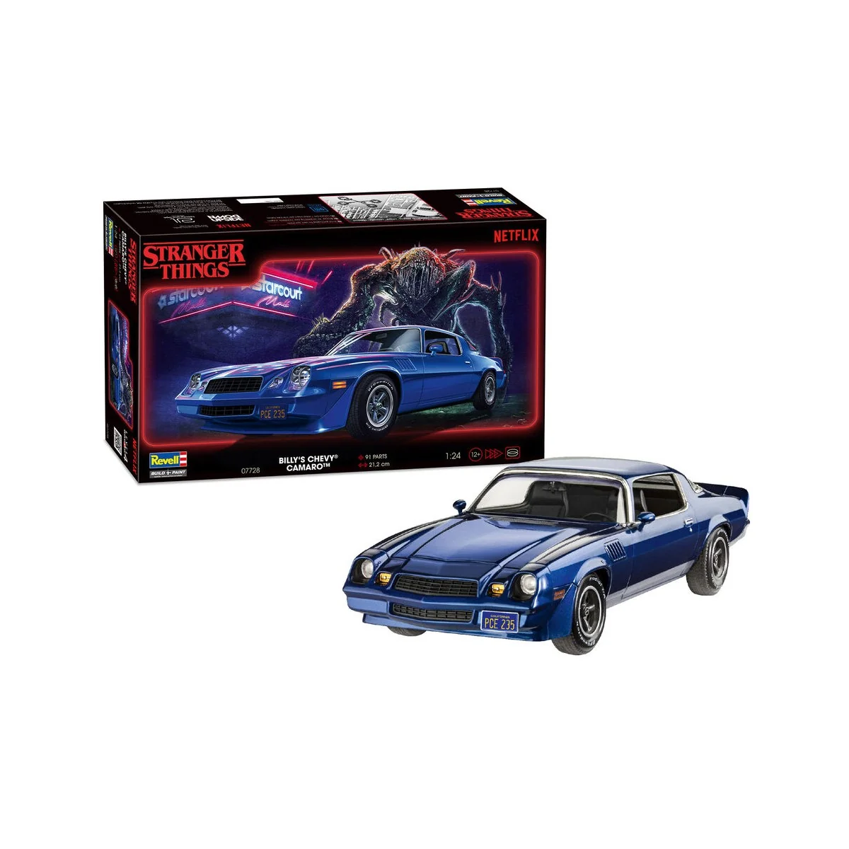 Stranger Things Chevy Camaro Z/28, 1/25 - Revell 07728