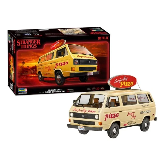 Stranger Things VW T3 Bus Surfer Boy, 1/25 - Revell 07725