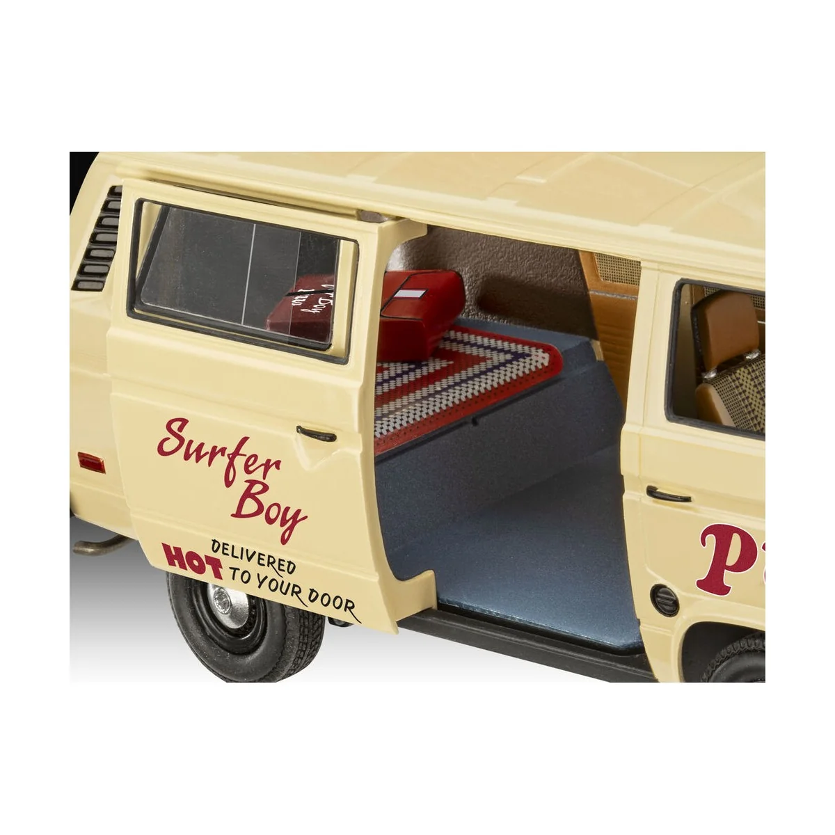 Stranger Things VW T3 Bus Surfer Boy, 1/25 - Revell 07725