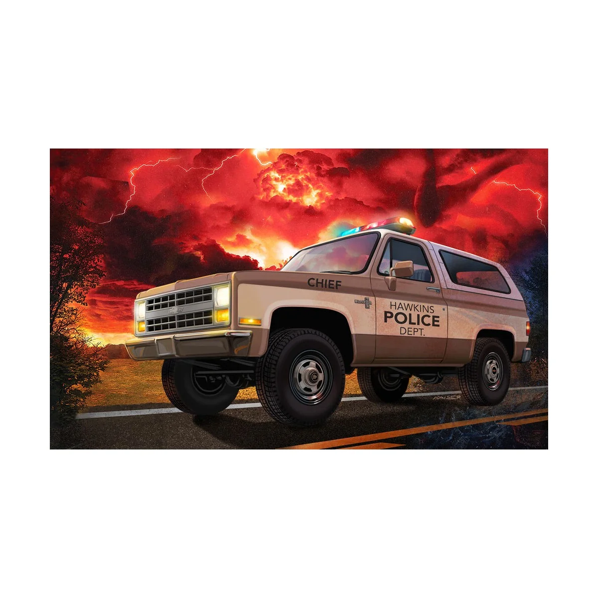 Stranger Things 1985 Chevrolet K5 Blazer, 1/25 - Revell 07724