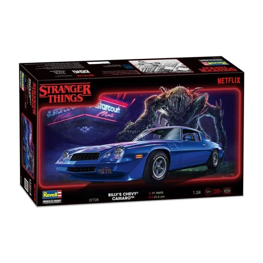 Stranger Things Chevy Camaro Z/28, 1/25 - Revell 07728