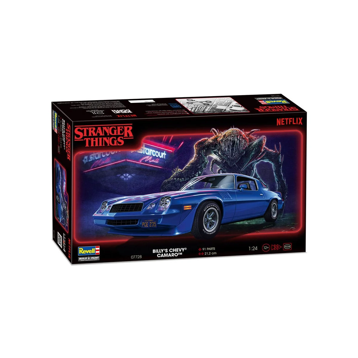 Stranger Things Chevy Camaro Z/28, 1/25 - Revell 07728