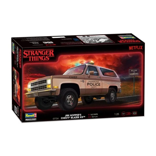 Stranger Things 1985 Chevrolet K5 Blazer, 1/25 - Revell 07724