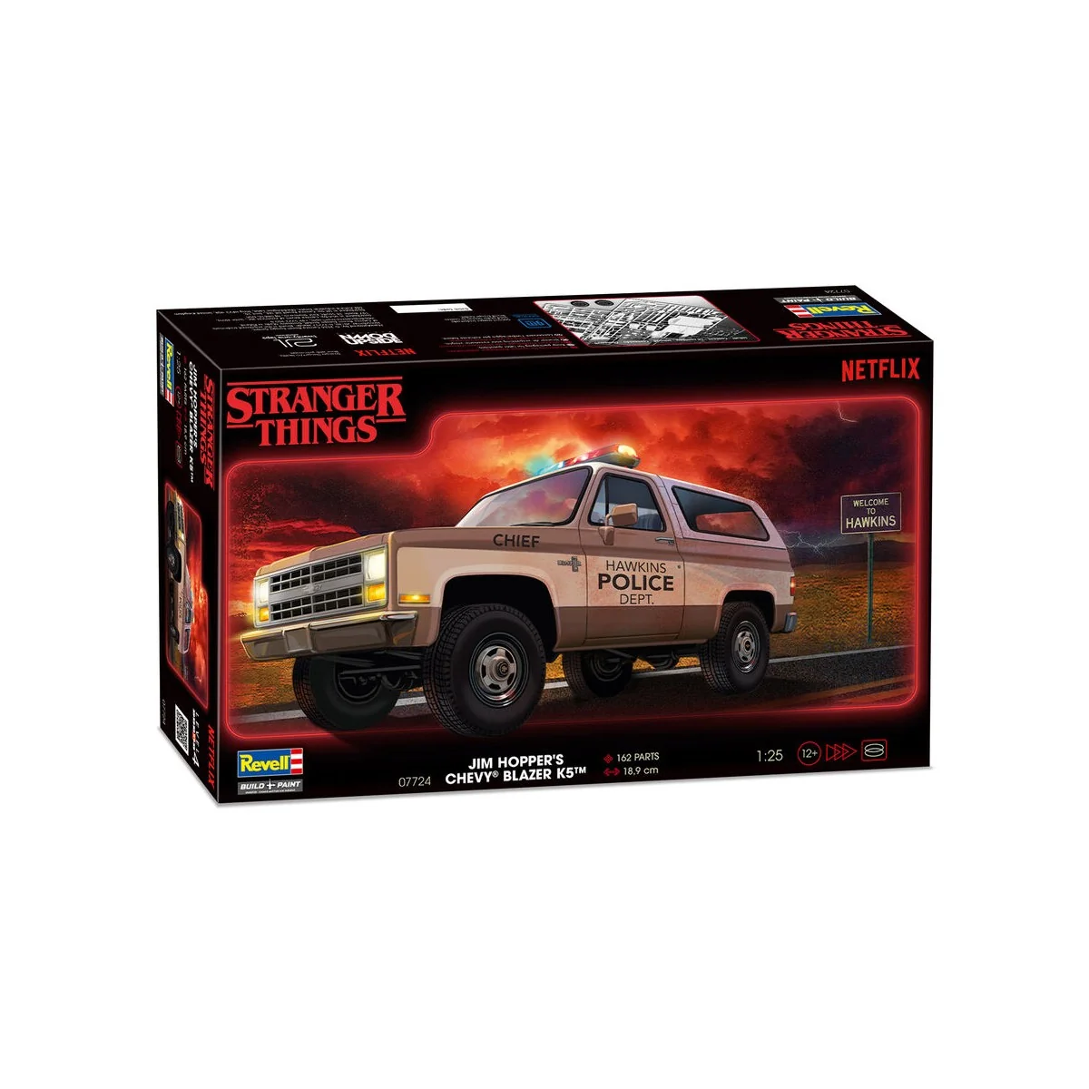 Stranger Things 1985 Chevrolet K5 Blazer, 1/25 - Revell 07724