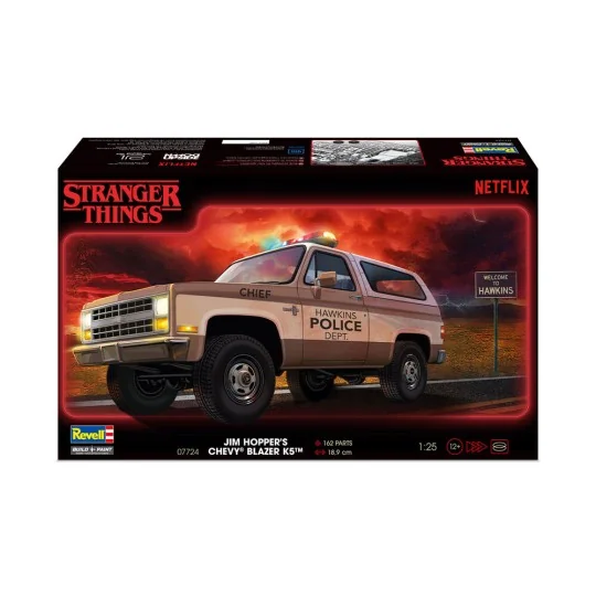 Stranger Things 1985 Chevrolet K5 Blazer, 1/25 - Revell 07724