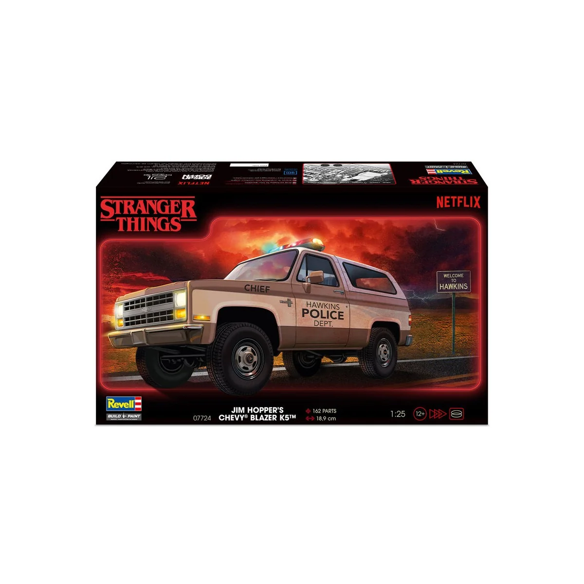 Stranger Things 1985 Chevrolet K5 Blazer, 1/25 - Revell 07724