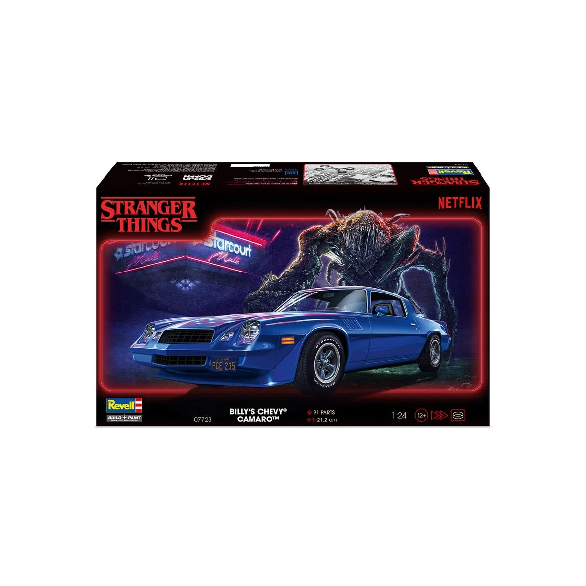 Stranger Things Chevy Camaro Z/28, 1/25 - Revell 07728